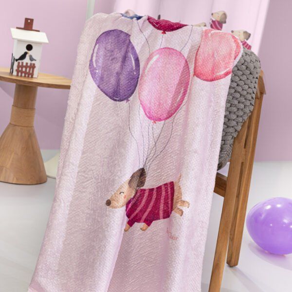 Κουβέρτα Fleece Κούνιας 110×140 Saint Clair Pet Fuchsia