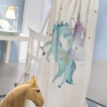 Κουβέρτα Fleece Κούνιας 110×140 Saint Clair Pinto Aqua