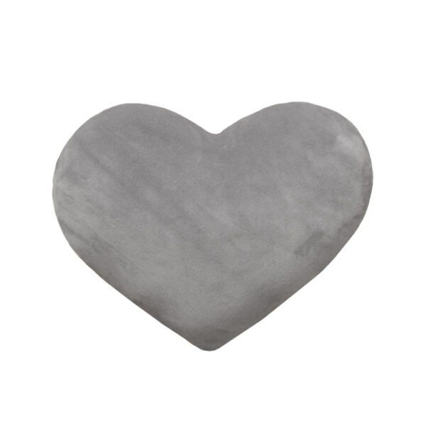 Διακοσμητικό Μαξιλάρι 30x30 Saint Clair Heart Silver
