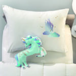 Μαξιλαροθήκη 50×70 Saint Clair Suede Pinto Aqua