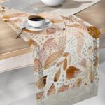 Runner Δυο Όψεων 40×160 Saint Clair Laser Cut 2045 Terra