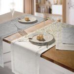 Runner Δυο Όψεων 40×160 Saint Clair Laser Cut 2047 Natural