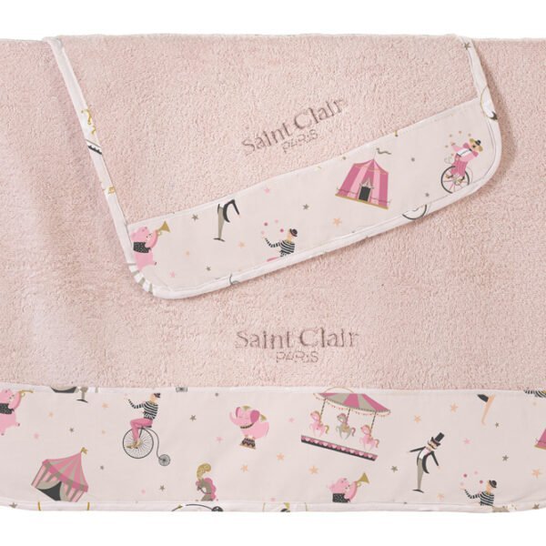 Σετ Πετσέτες Παιδικές 2 Τεμαχίων Saint Clair Enjoy Pinky