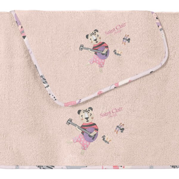 Σετ Πετσέτες Παιδικές 2 Τεμαχίων Saint Clair Jazz Lilac