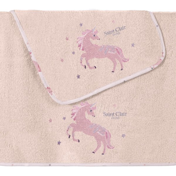 Σετ Πετσέτες Παιδικές 2 Τεμαχίων Saint Clair Pinto Pinky