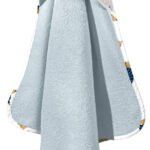 Βρεφική Κάπα 75×75 Saint Clair Pet Blue