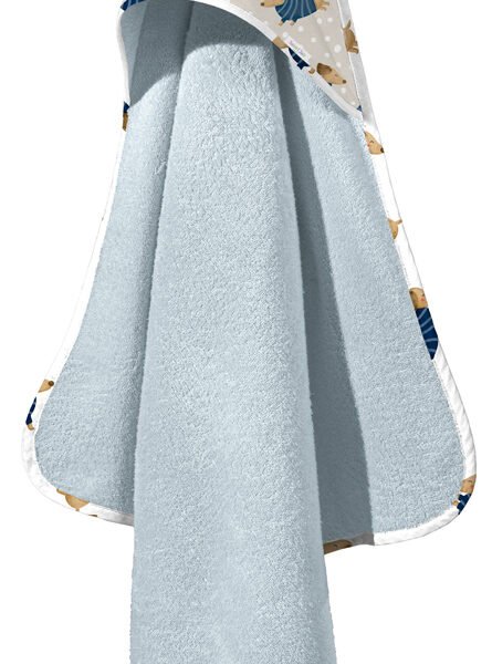 Βρεφική Κάπα 75×75 Saint Clair Pet Blue