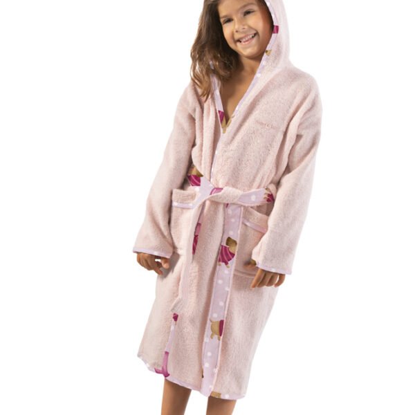 Παιδικό Μπουρνούζι 4-6 Χρονών Saint Clair Pet Fuchsia