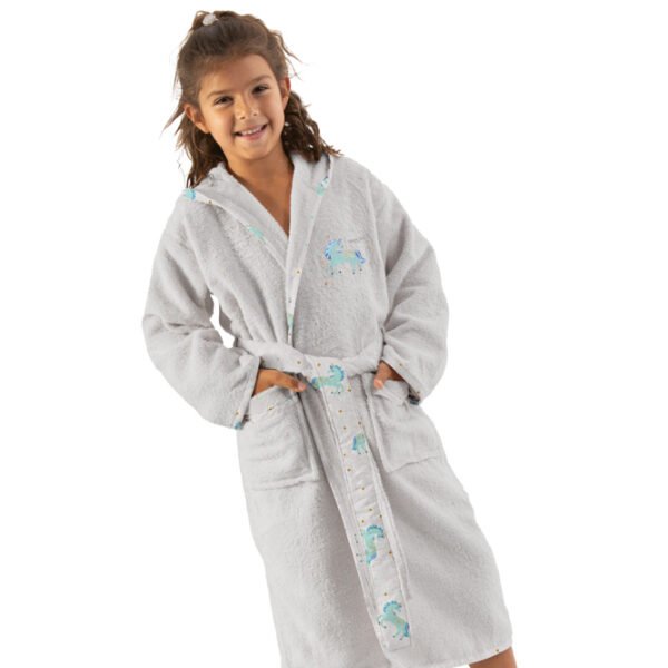 Παιδικό Μπουρνούζι 4-6 Χρονών Saint Clair Pinto Aqua