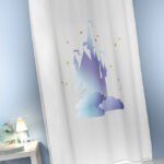 Παιδική Κουρτίνα Με Τρουκς 160×240 Saint Clair Pinto Aqua Soft-Touch