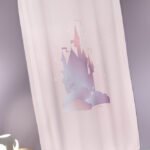 Παιδική Κουρτίνα Με Τρουκς 160×240 Saint Clair Pinto Pinky Soft-Touch