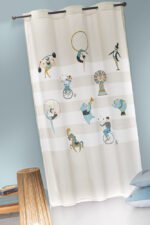 Παιδική Κουρτίνα Με Τρουκς 160×240 Saint Clair Enjoy Sky Soft-Touch