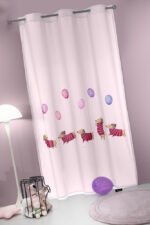 Παιδική Κουρτίνα Με Τρουκς 160×240 Saint Clair Pet Fuchsia Soft-Touch