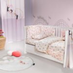 Σετ Προίκας Κούνιας 3 τεμαχίων Saint Clair Enjoy Pinky