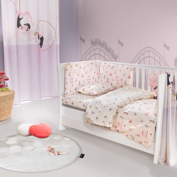 Σετ Προίκας Κούνιας 3 τεμαχίων Saint Clair Enjoy Pinky