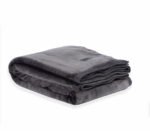 Κουβέρτα Βελουτέ Υπέρδιπλη 230×240 Nef Nef Velosso 24 Anthracite