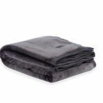 Κουβέρτα Βελουτέ Υπέρδιπλη 230×240 Nef Nef Velosso 24 Anthracite