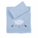 Σετ Πετσέτες Παιδικές 2 Τεμαχίων Nef Nef Sweet Sheep L.Blue
