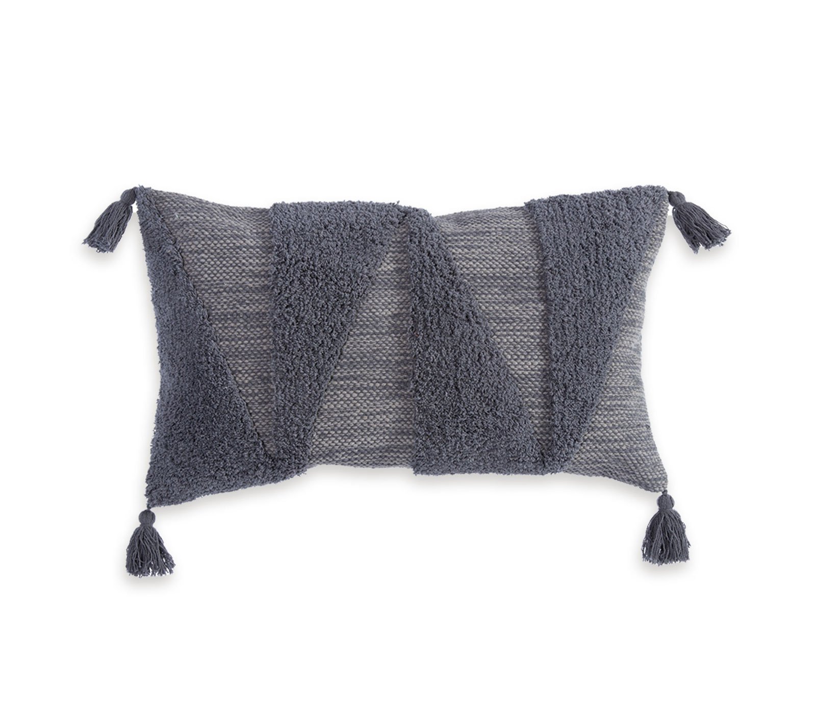 5205495563107 Διακοσμητικό Μαξιλάρι 33×55 Nef Nef Adam Grey - Image 1