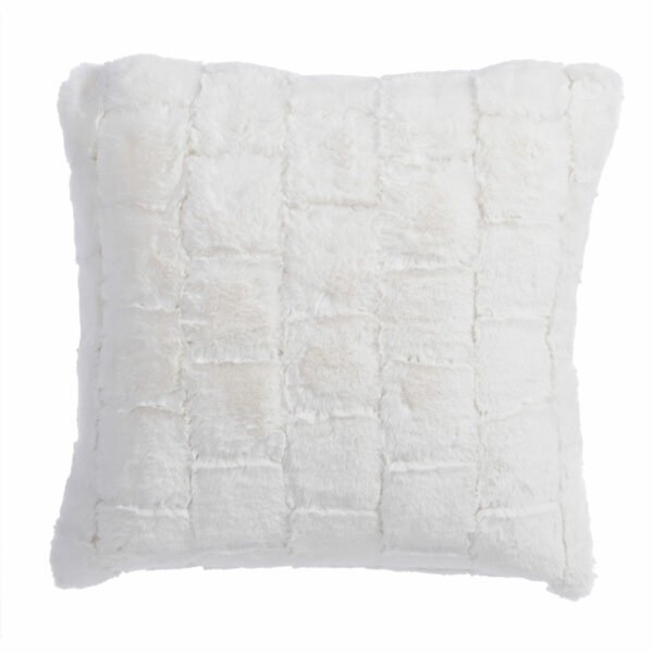 Γούνινο Διακοσμητικό Μαξιλάρι 45x45 Nef Nef Rabbit Fur Barlow Ecru