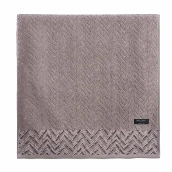 Πετσέτα Προσώπου 50×100 Nef Nef Elements-Victory Grey