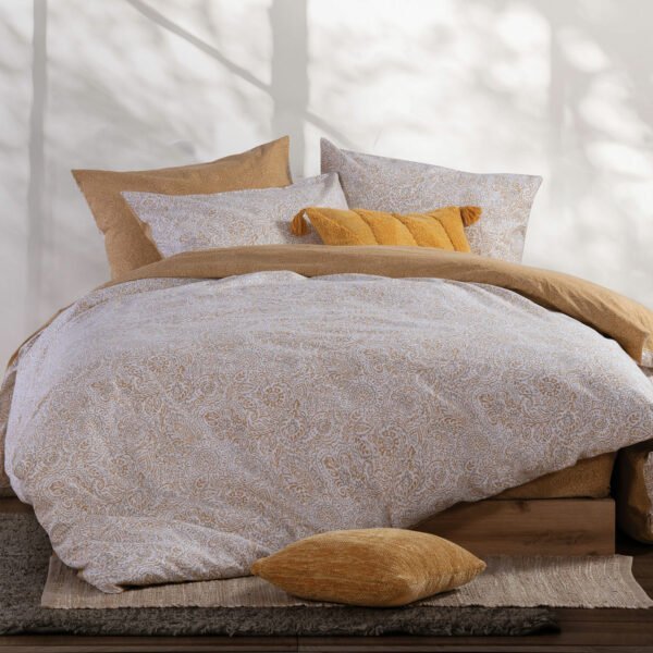 Σετ Σεντόνια King Size  Με Λάστιχο 180×200+32 Nef Nef Inspire Gold