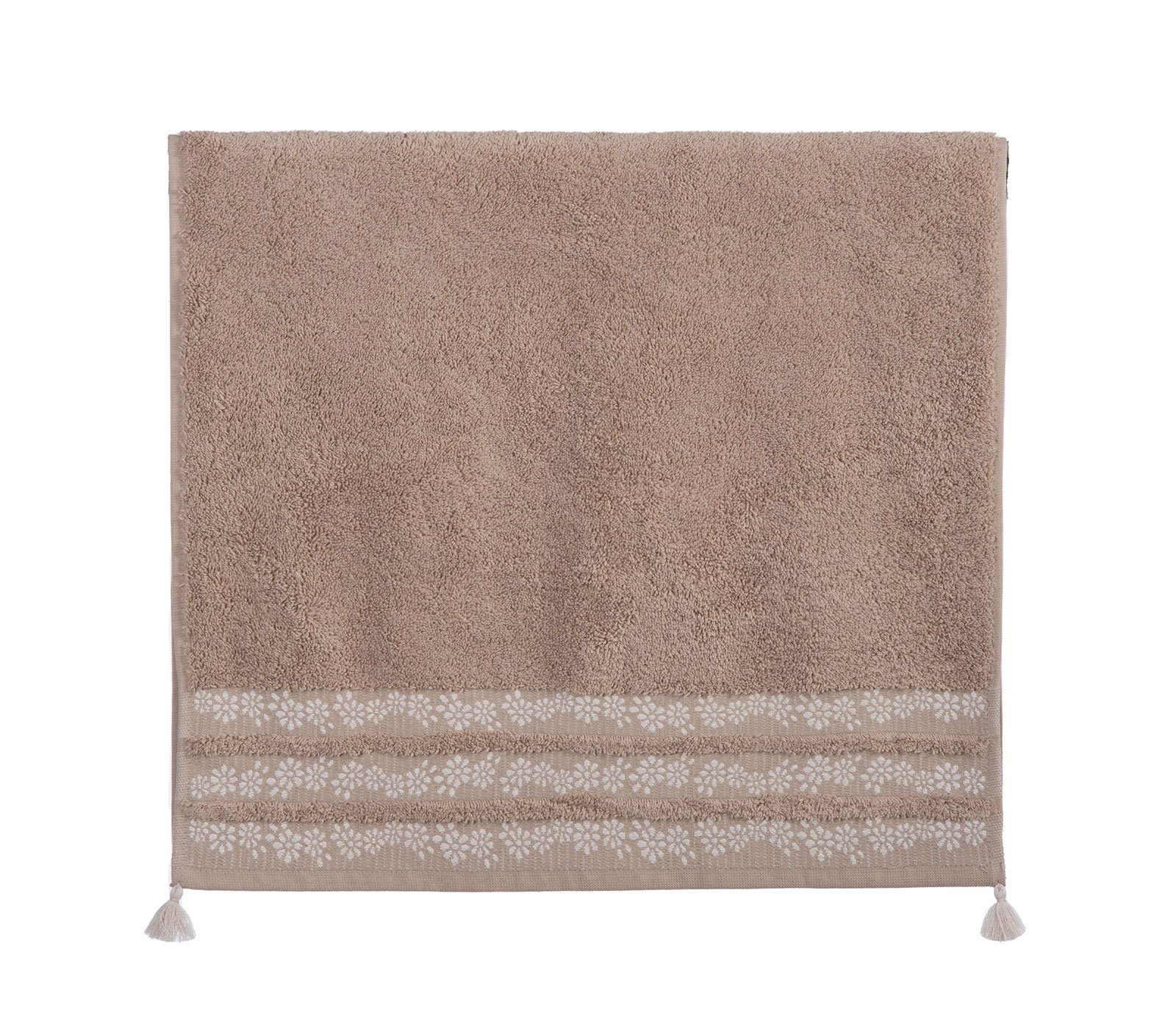 5205495570075 Πετσέτα Χεριών 30×50 Nef Nef Alba Beige - Image 1