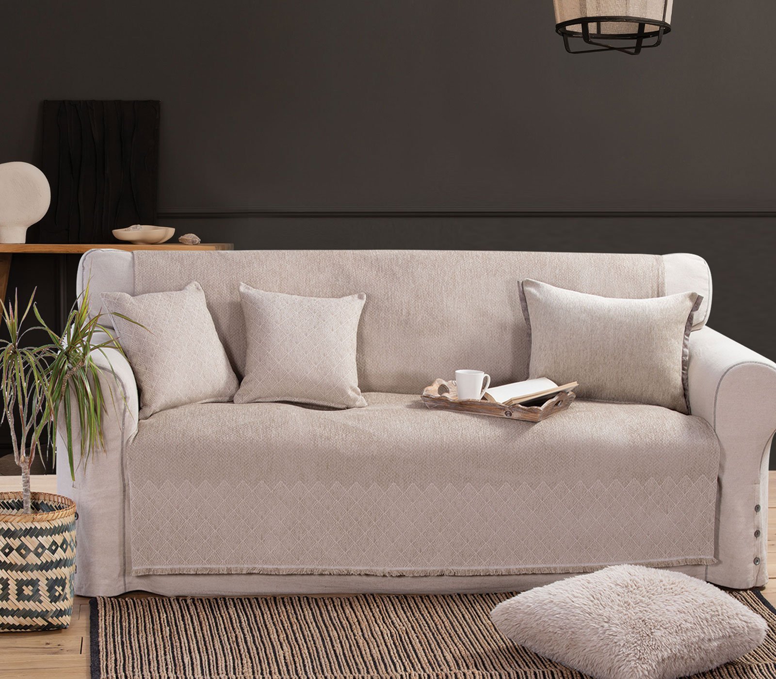 5205495572093 Ριχτάρι Πολυθρόνα 170×180 Nef Nef Remington Beige - Image 1