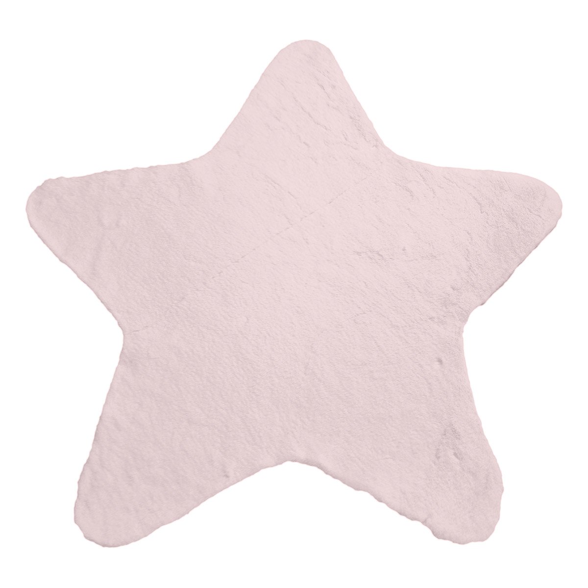 9646_star Πατάκι Rabbit Art 9646 Αστέρι 80x80 Ροζ Beauty Home - Image 1