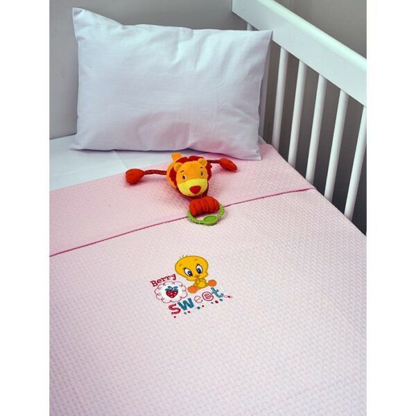 Κουβέρτα Πικέ Κούνιας Baby Looney Tunes Design 26