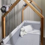 Σετ Προίκας 4 τεμαχίων Design 908 Μπλε Σκούρο-Ριγέ