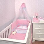 Σετ Προίκας 4 τεμαχίων Design 932 Ροζ - Πουά