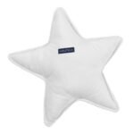 Διακοσμητικό Μαξιλάρι Βελουτέ Αστέρι Design 900 Λευκό