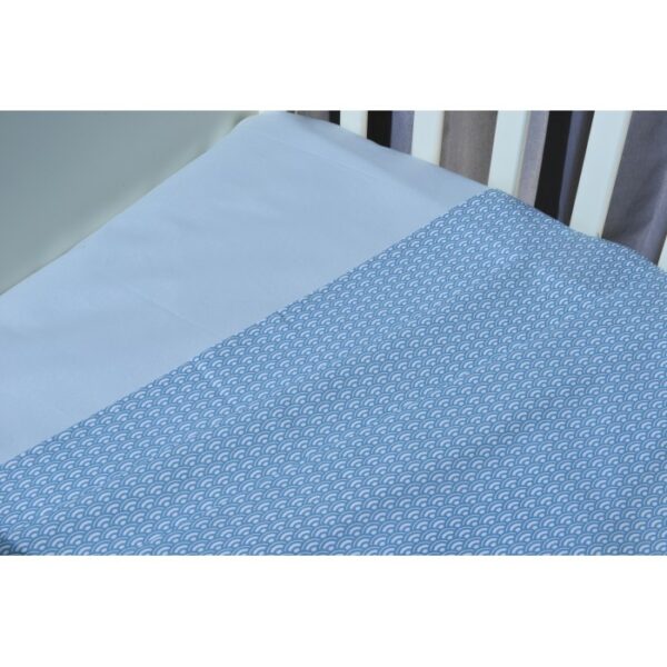 Σεντόνια Λίκνου Σετ 2τ -75x110-100% Βαμβάκι Design 146 Oliver Baby