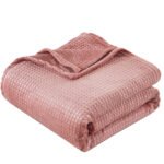 Κουβέρτα μονόχρωμη μονή Fleece Art 11551 160x220 Ροδακινί   Beauty Home - Image 2