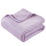 Κουβέρτα μονόχρωμη μονή Fleece Art 11553 160x220 Λιλά   Beauty Home - Image 2
