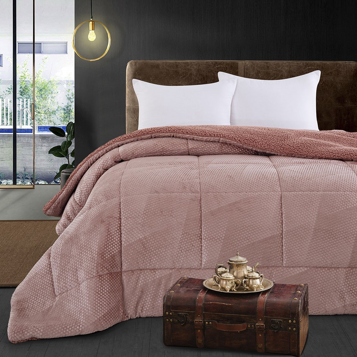 11563 Κουβερτοπάπλωμα υπέρδιπλο Art 11563 220x240 Σάπιο μήλο Beauty Home - Image 1