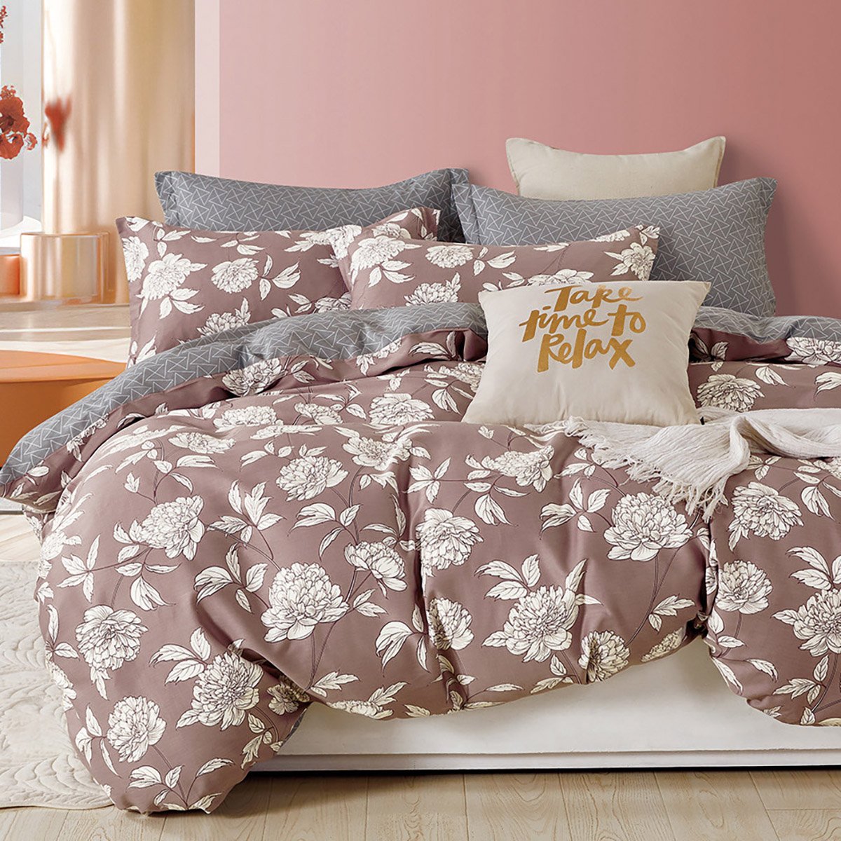 12107 Σετ παπλωματοθήκη υπέρδιπλη Art 12107 Anderson 230x250 Εμπριμέ Beauty Home - Image 1