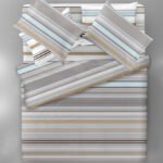 Σετ Παπλωματοθήκη Υπέρδιπλη 225×245 Saint Clair Doha Natural