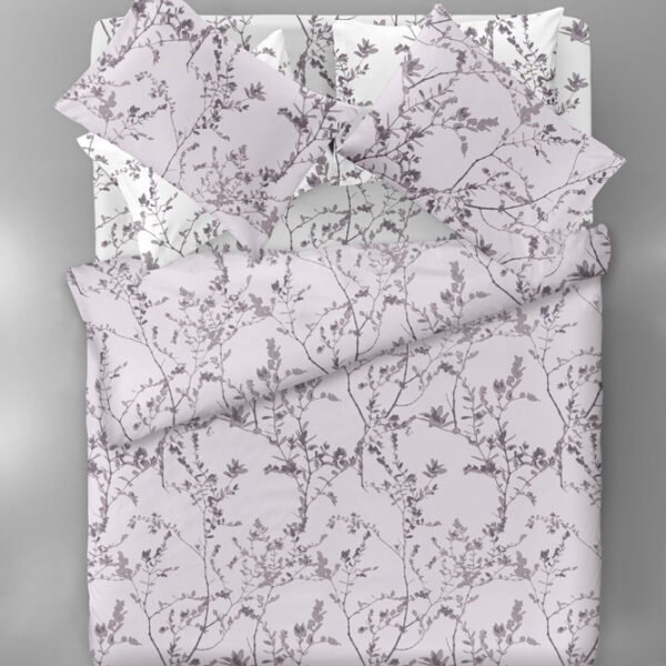 Σετ Παπλωματοθήκη Υπέρδιπλη 225×245 Saint Clair Lahore Melanze