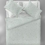 Σετ Παπλωματοθήκη Υπέρδιπλη 225×245 Saint Clair Raffia Aqua