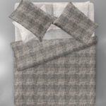 Σετ Παπλωματοθήκη Υπέρδιπλη 225×245 Saint Clair Volcano Wenge