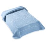 Κουβέρτα Βελουτέ Κούνιας 110×140 Belpla Ster 520 BLUE