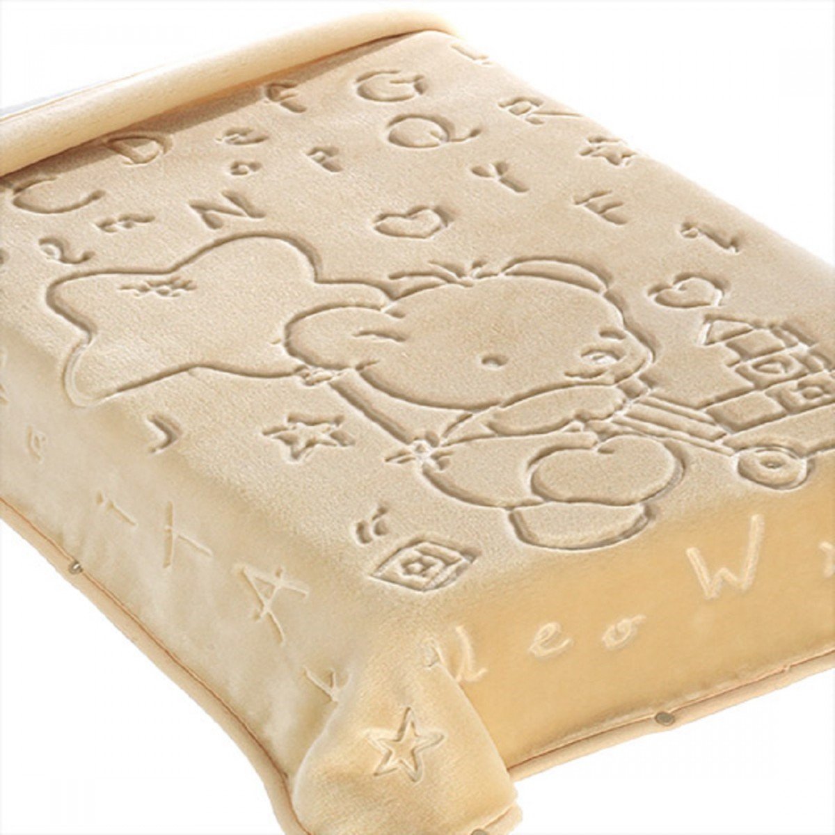 521_bsac_beig-1200x1200 Κουβέρτα Βελουτέ – Υπνόσακος Αγκαλιάς 80×90 Belpla Ster 521 BEIGE - Image 1