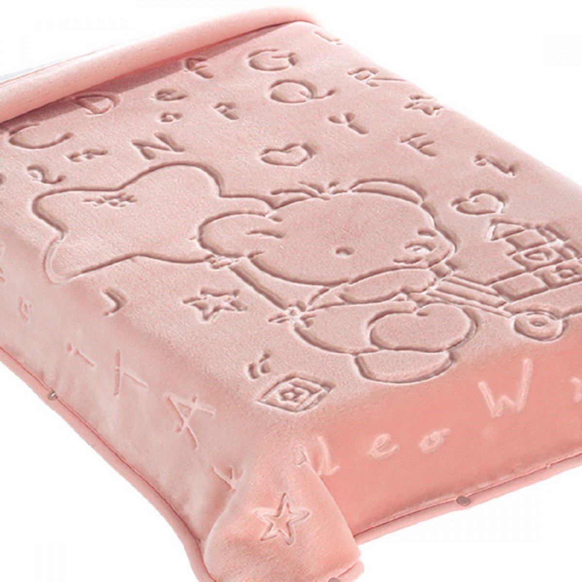 521_bsac_rosa-1200x1200 Κουβέρτα Βελουτέ – Υπνόσακος Αγκαλιάς 80×90 Belpla Ster 521 PINK - Image 1