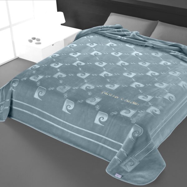 Κουβέρτα Βελουτέ Υπέρδιπλη 220×240 Pierre Cardin Nancy 654 Laguna 71