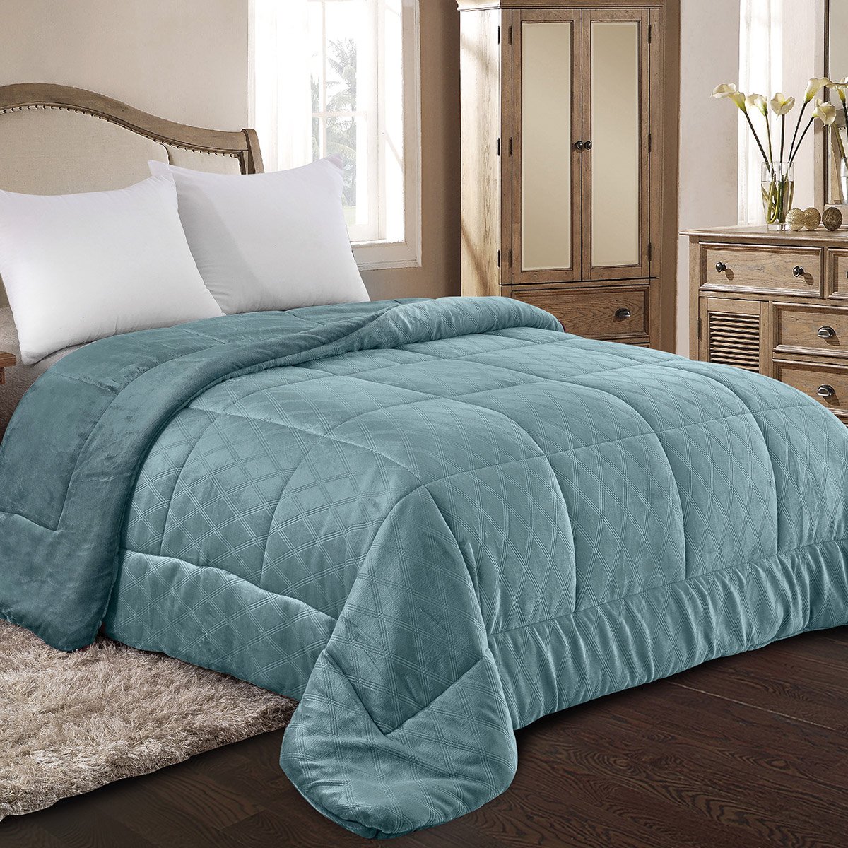 812_LAGUNA1-1200x1200 ΚΟΥΒΕΡΤΟΠΑΠΛΩΜΑ ΥΠΕΡΔΙΠΛΟ 220X240 ADAM HOME (812) LAGUNA - Image 1