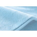 Κουβέρτα Βελουτέ 160×220 Μονή Belpla Ster Plain LIGHT BLUE(3) - Image 2