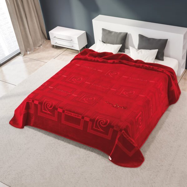 Κουβέρτα Βελουτέ Υπέρδιπλη 220×240 Pierre Cardin Nancy 657 Reed 34
