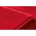 Κουβέρτα Βελουτέ 160×220 Μονή Belpla Ster Plain RED(34) - Image 2